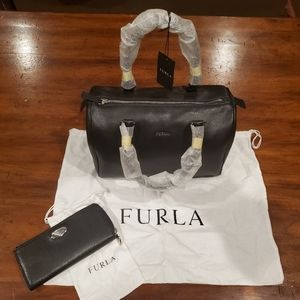 Furla bag and wallet